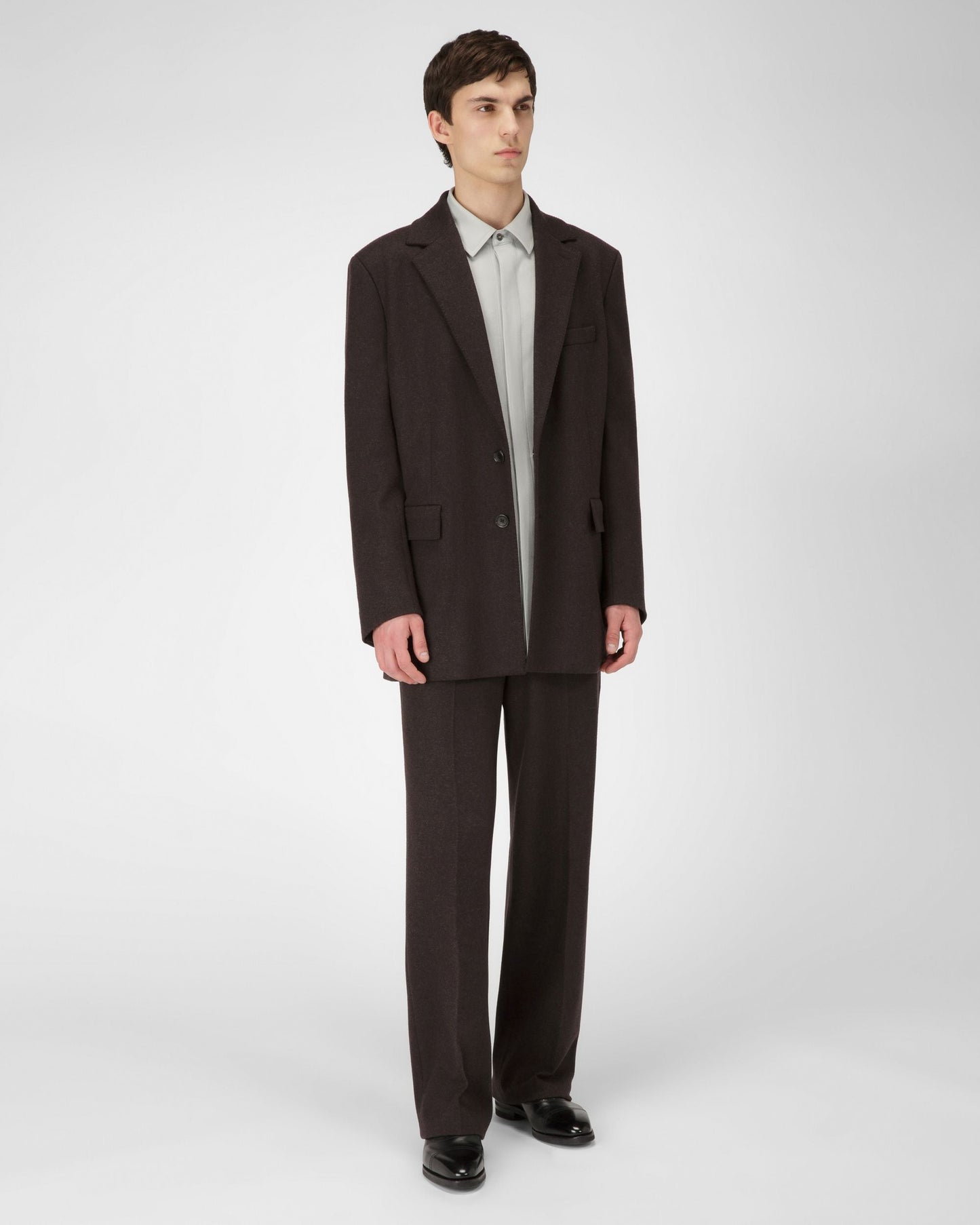 Scotch | Men's Lace-ups | Black Leather | Bally | On Model Total Look