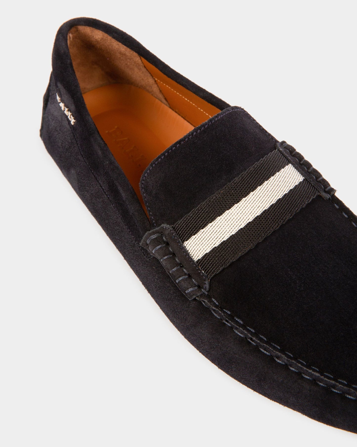 Pearce Leather Drivers In Navy