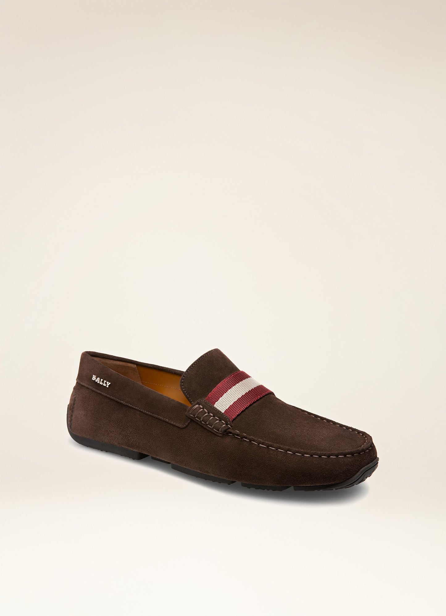 Pilot Driver in Brown Suede
