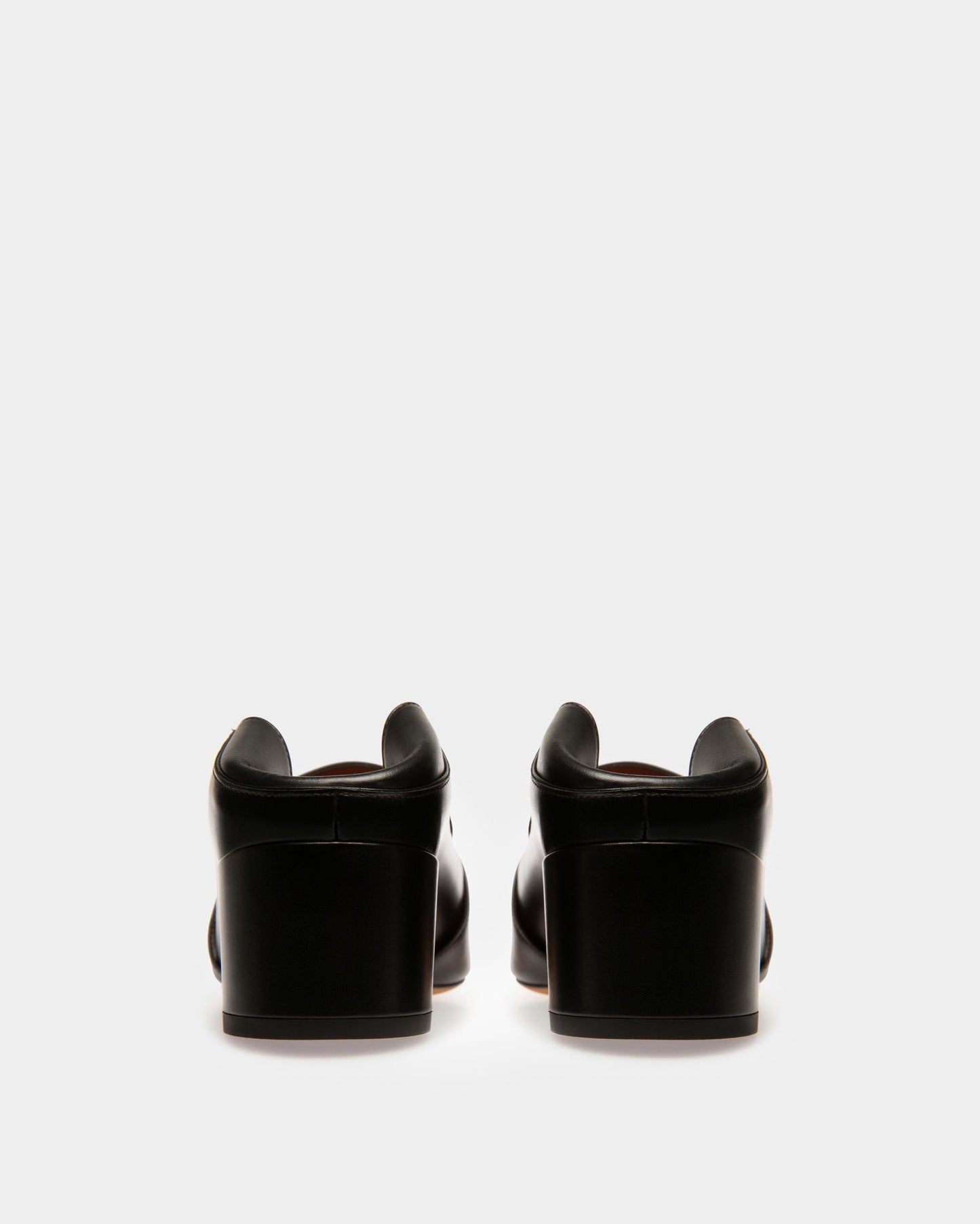 Janelle Women's Calf Leather Pump With 40Mm Heel In Black