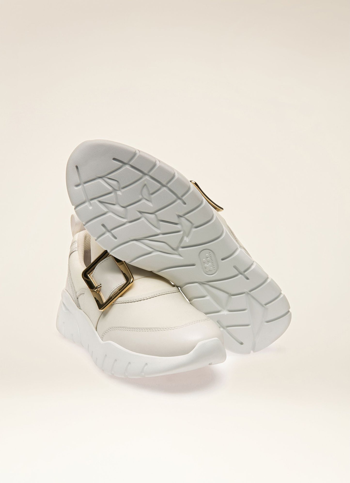 Brinelle Leather Sneakers In White