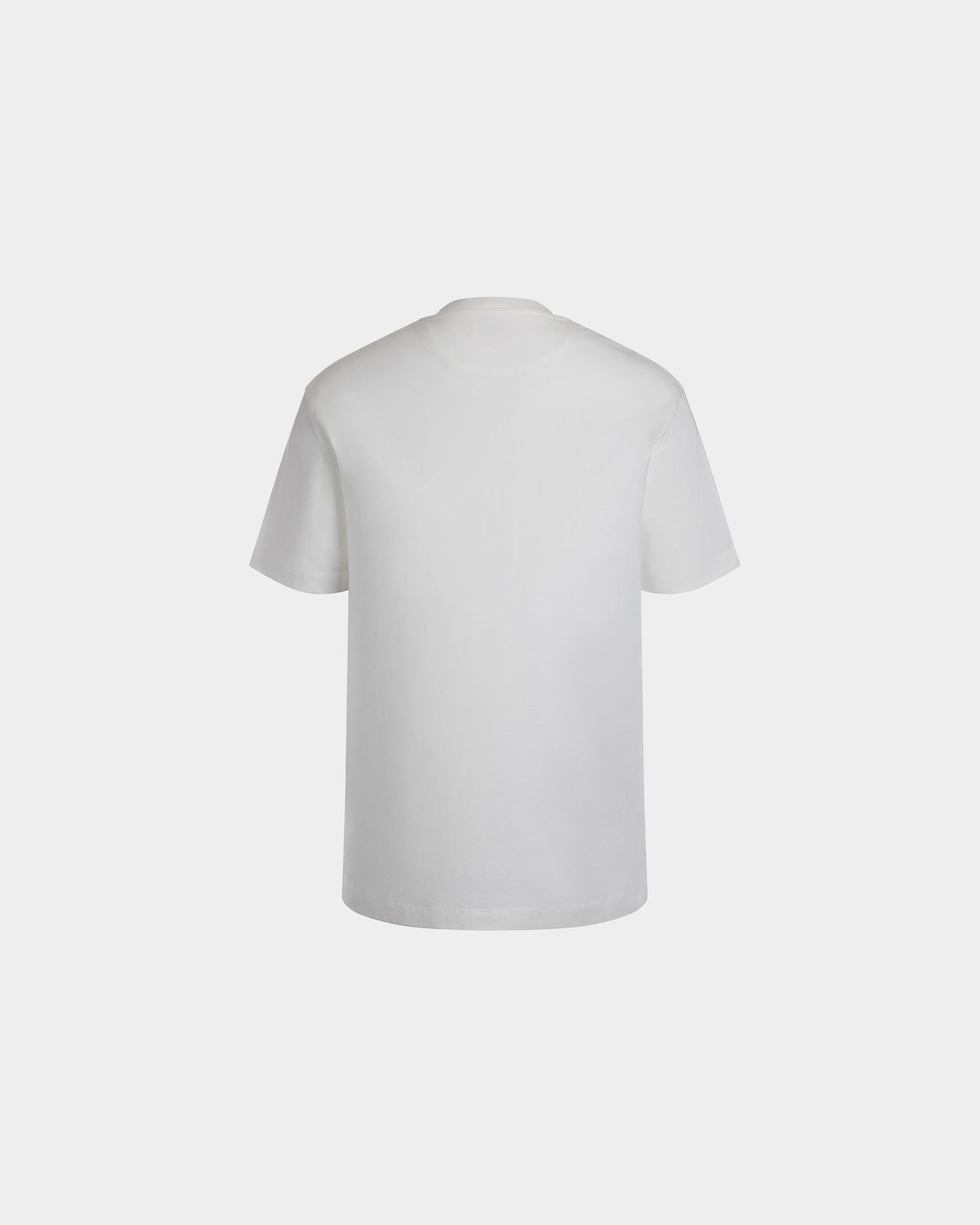 T-Shirt in White Knit Cotton