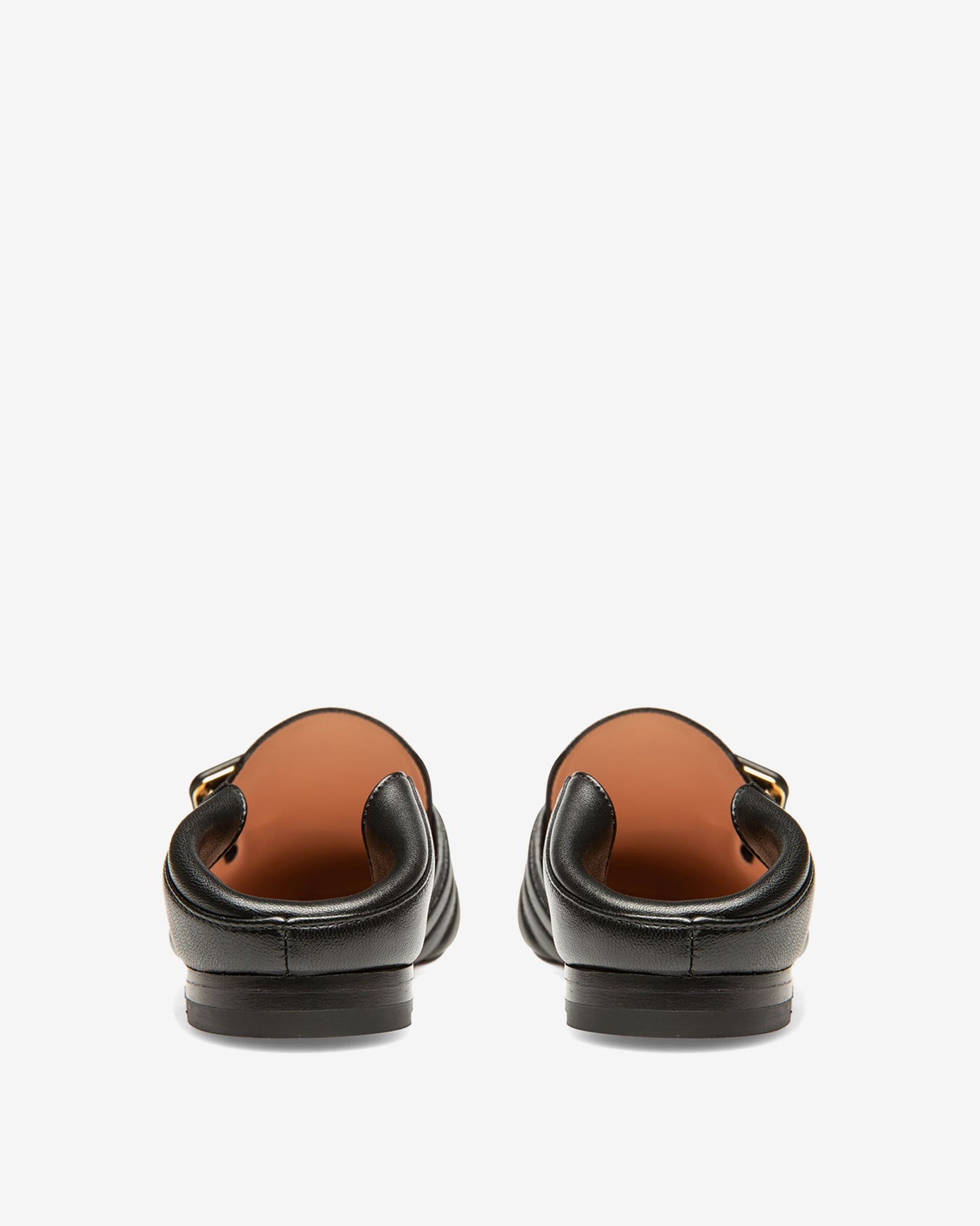 Janelle Leather Loafers In Black