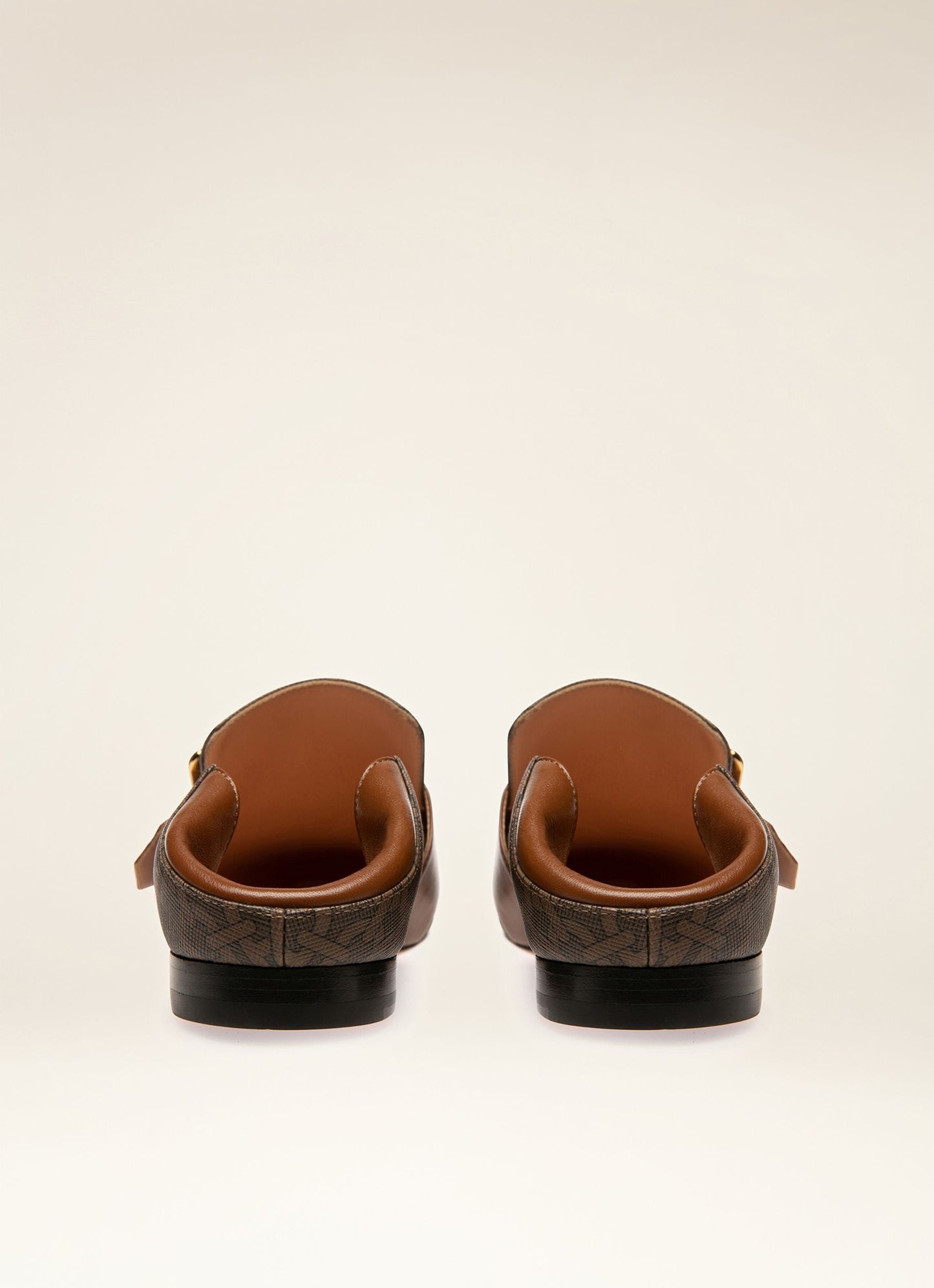 Janelle Leather & Tpu Loafers In Brown