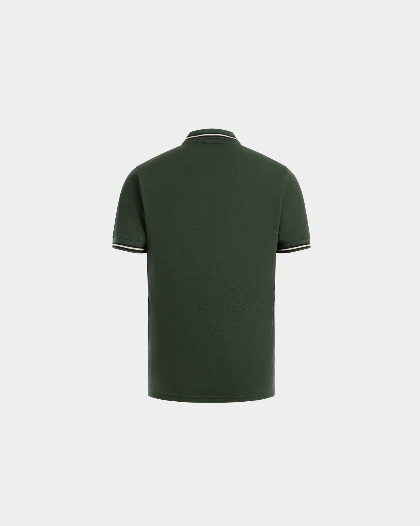 Polo In Green Cotton