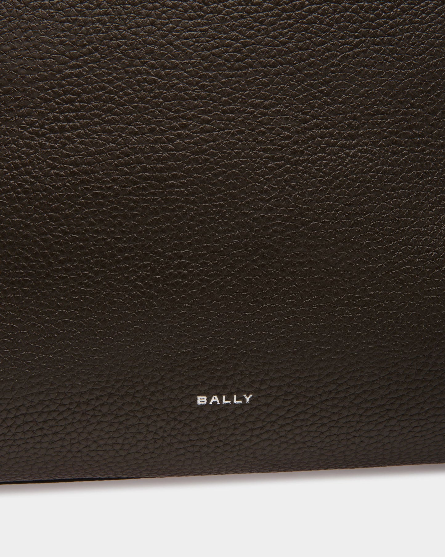 Slim | Men's Backpack | Brown Leather | Bally | Still Life Detail