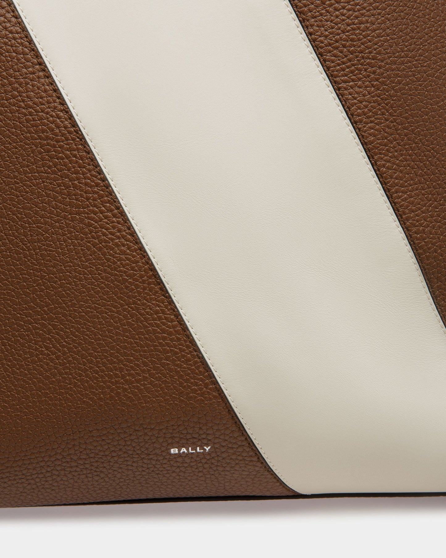 Slim | Men's Backpack | Brown Leather | Bally | Still Life Detail