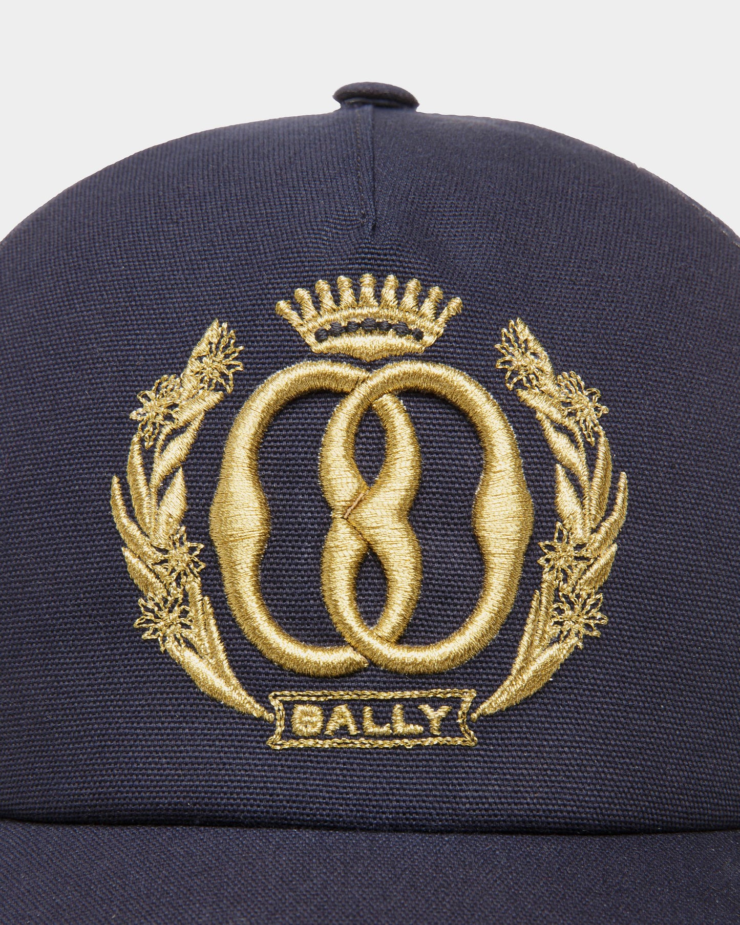 Emblem Baseball Hat In Midnight Cotton