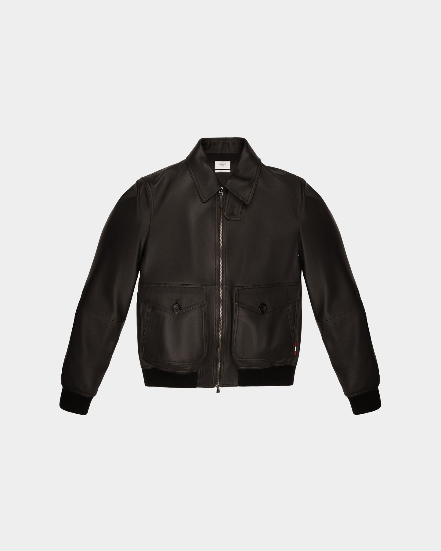 Leather Jacket In Black