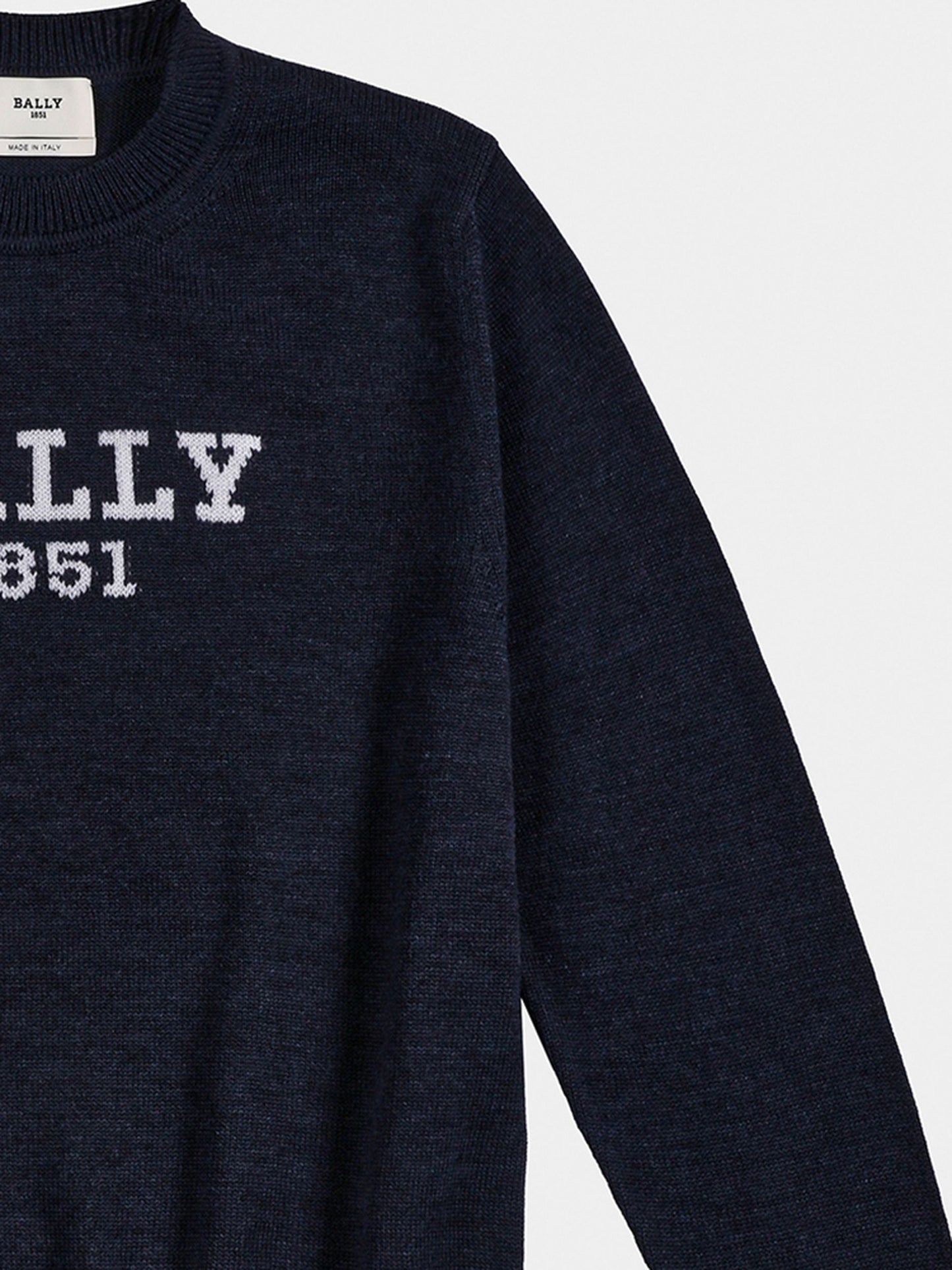 Sweater in Blue Wool