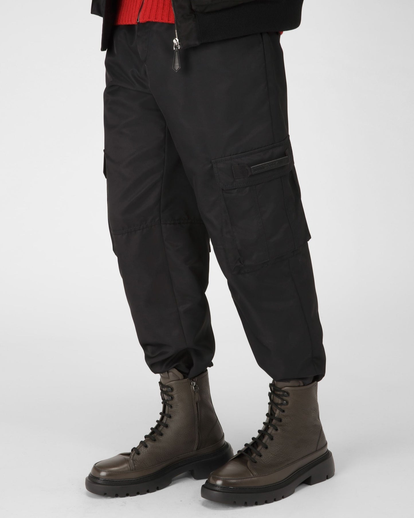 Vatiz Leather Boots In Army Green