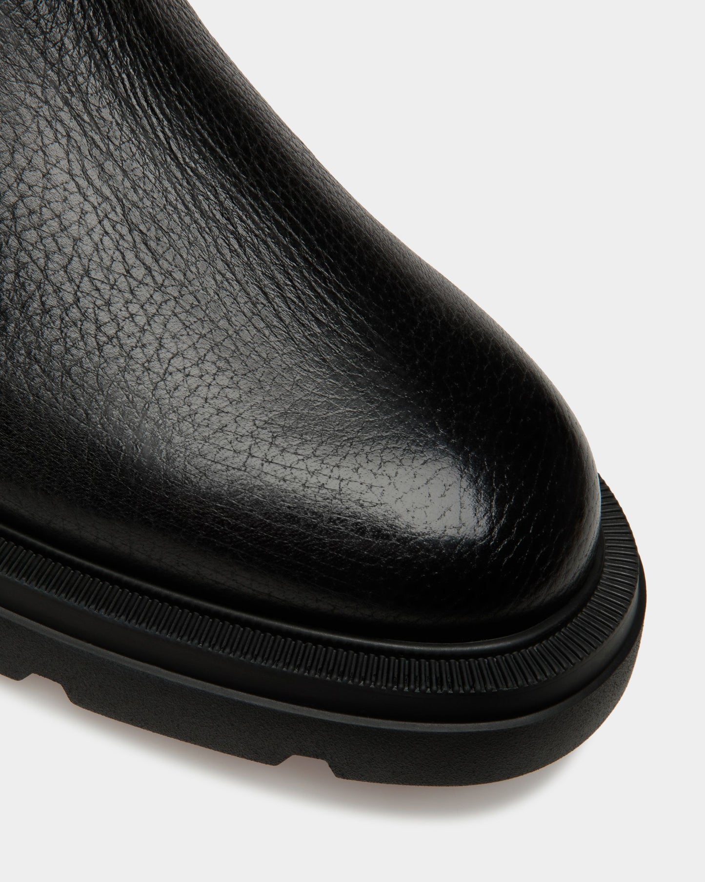 Zurich Booties In Black Leather
