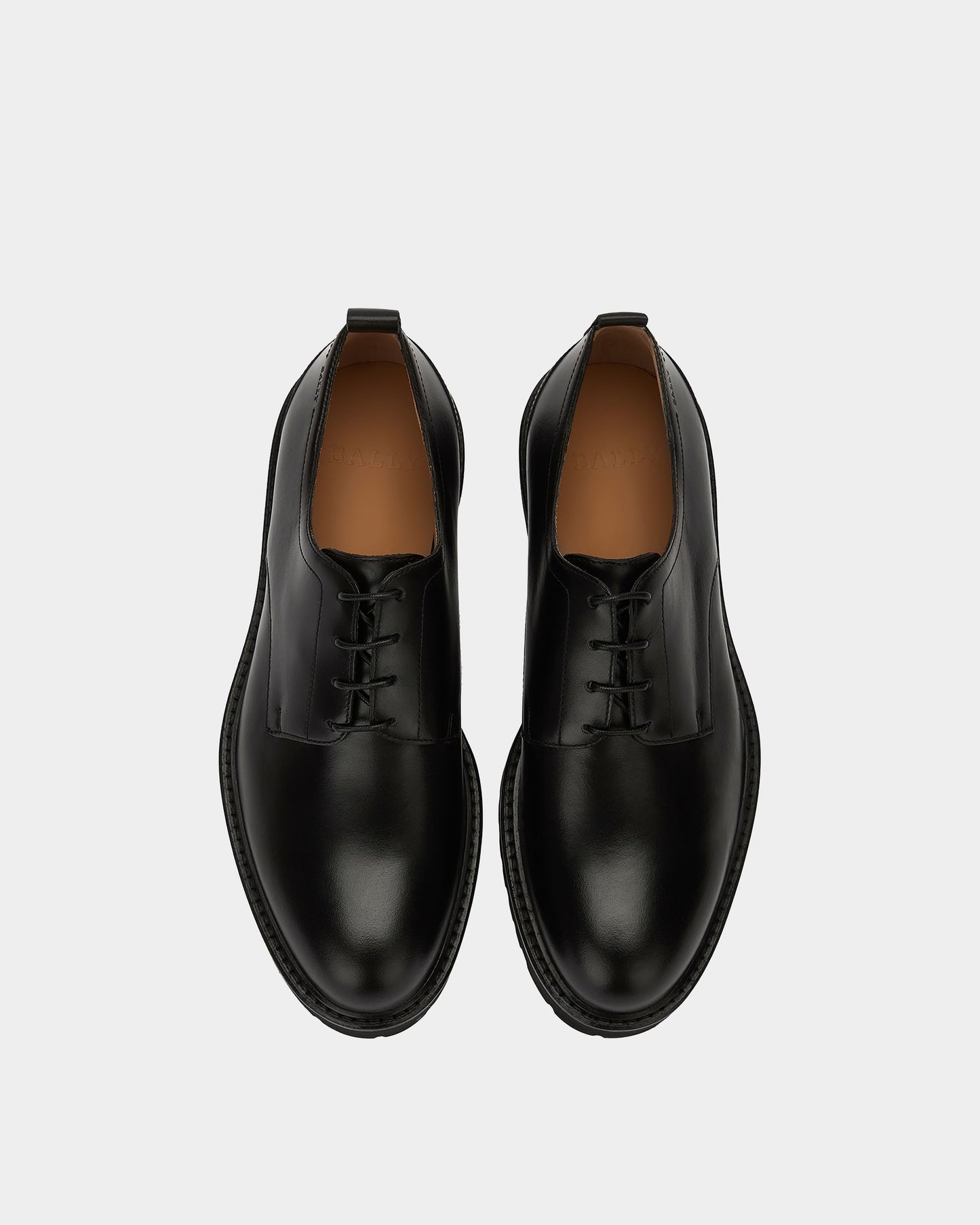 Derby in Black Leather