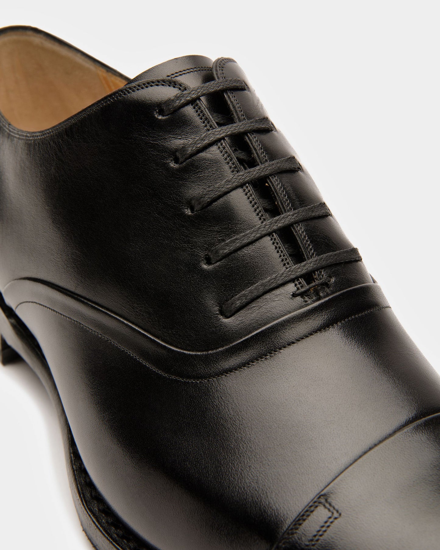 Scribe Oxford Shoes In Black Leather