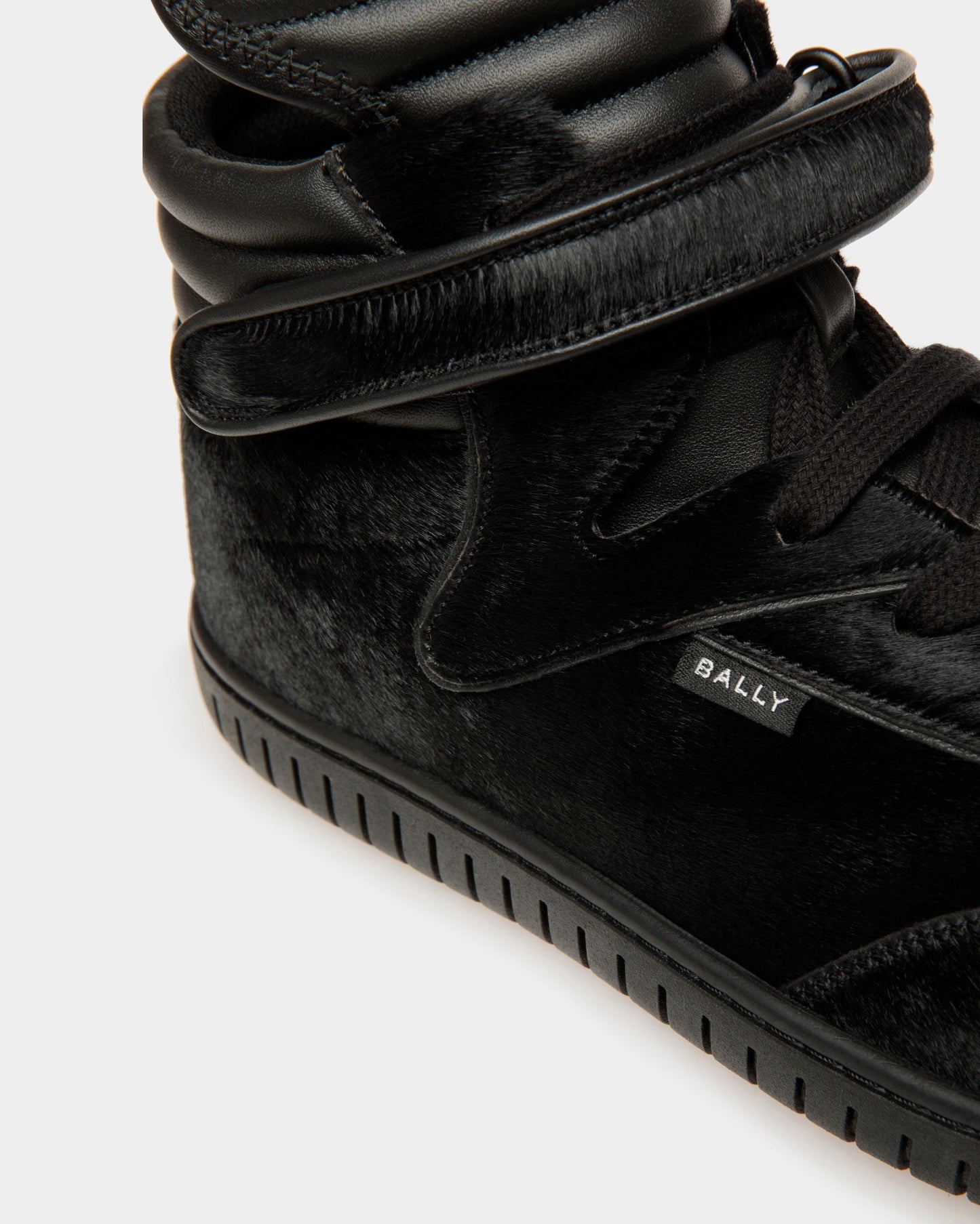 Player Sneakers In Black Leather