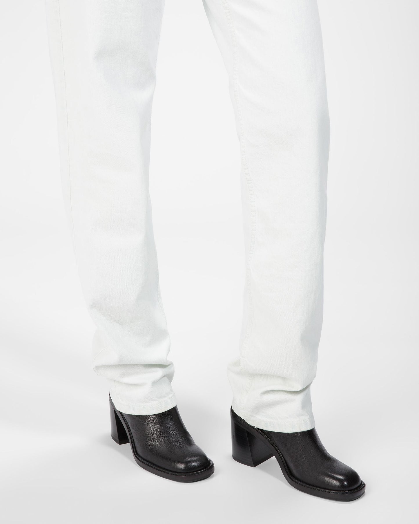 Austine Leather Boots In Black