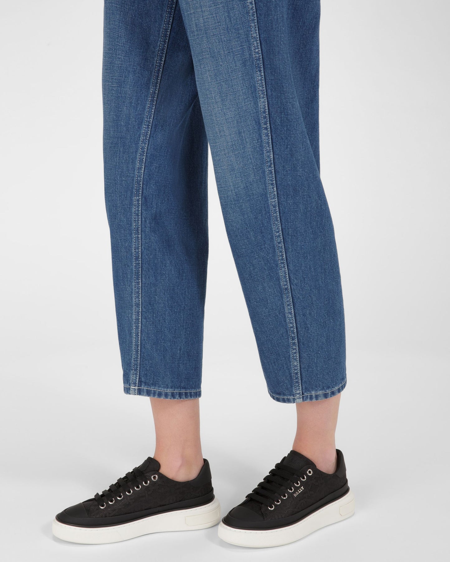 Maily Nylon Sneakers In Black