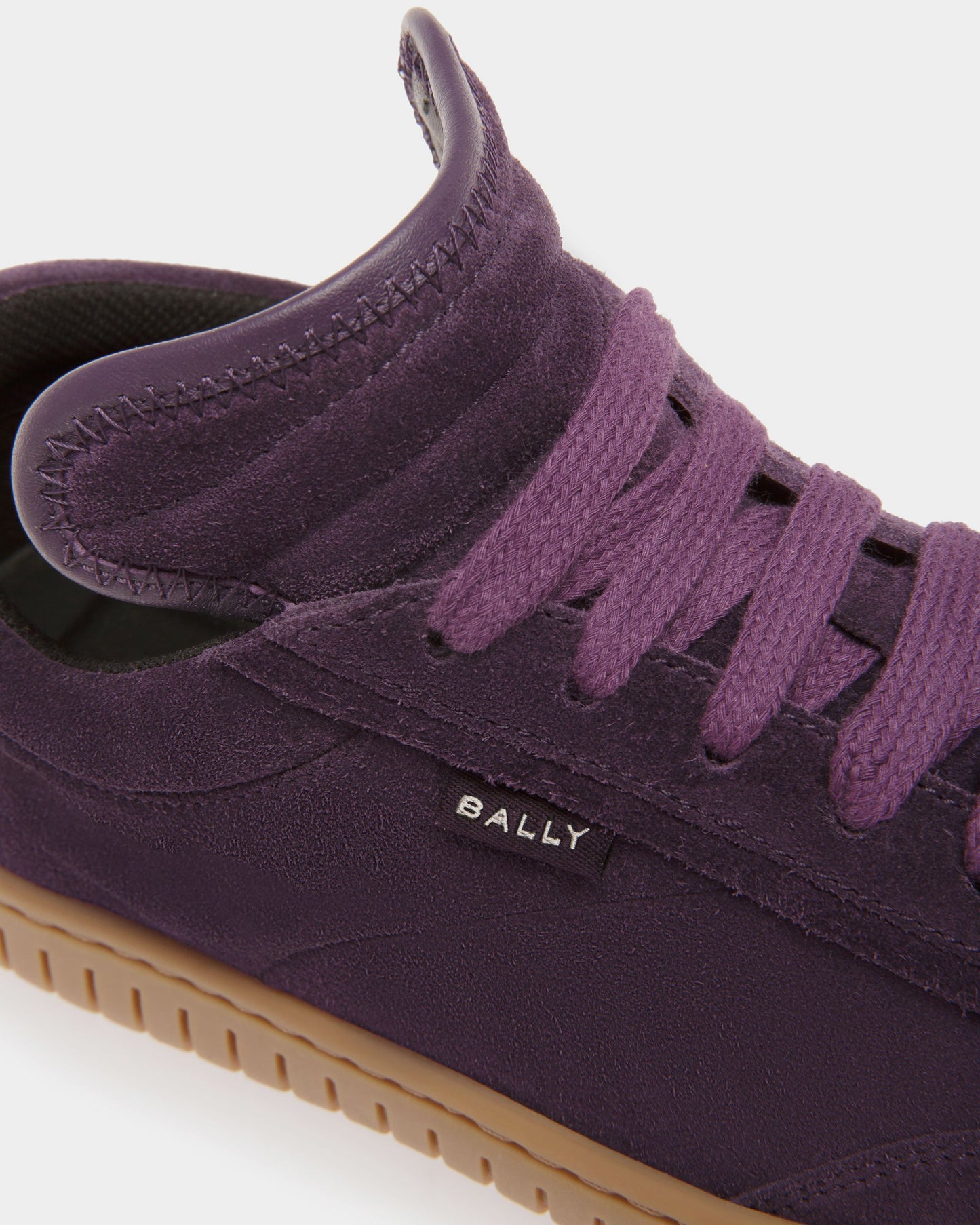 Parrel | Women's Sneakers | Orchid And Amber Leather | Bally | Still Life Detail