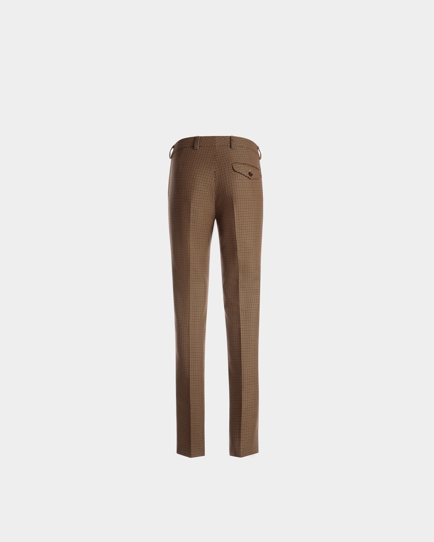 Tailored Straight Leg Pants | Women's Pants | Desert Wool | Bally | Still Life Back