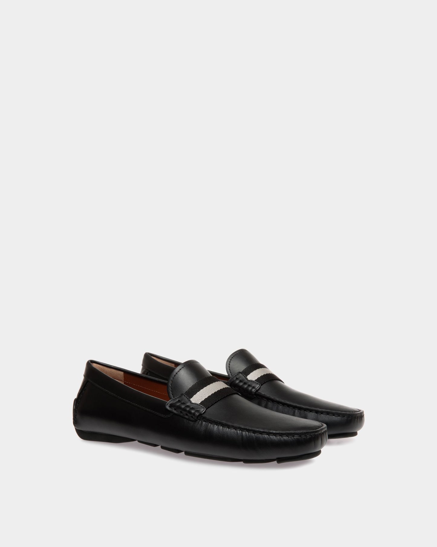 Waltec Leather Drivers In Black