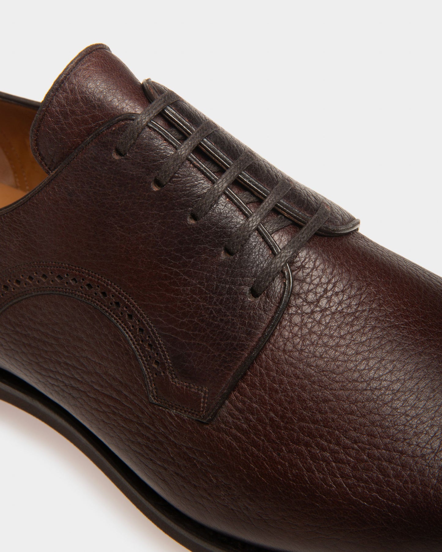 Scrivani | Men's Lace-ups | Coffee Leather | Bally | Still Life Below