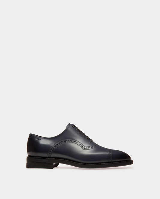 Scotch Leather Oxfords In Navy