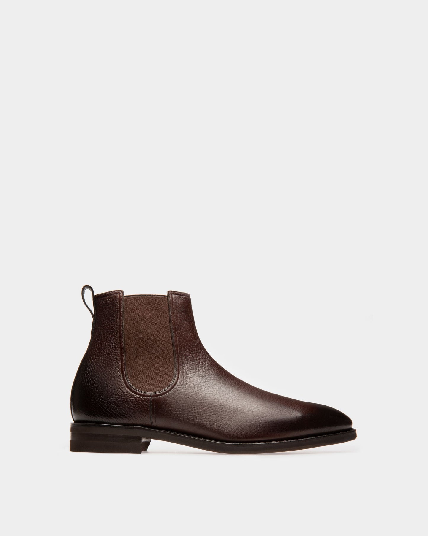 Scavone Men's Leather Boot In Brown