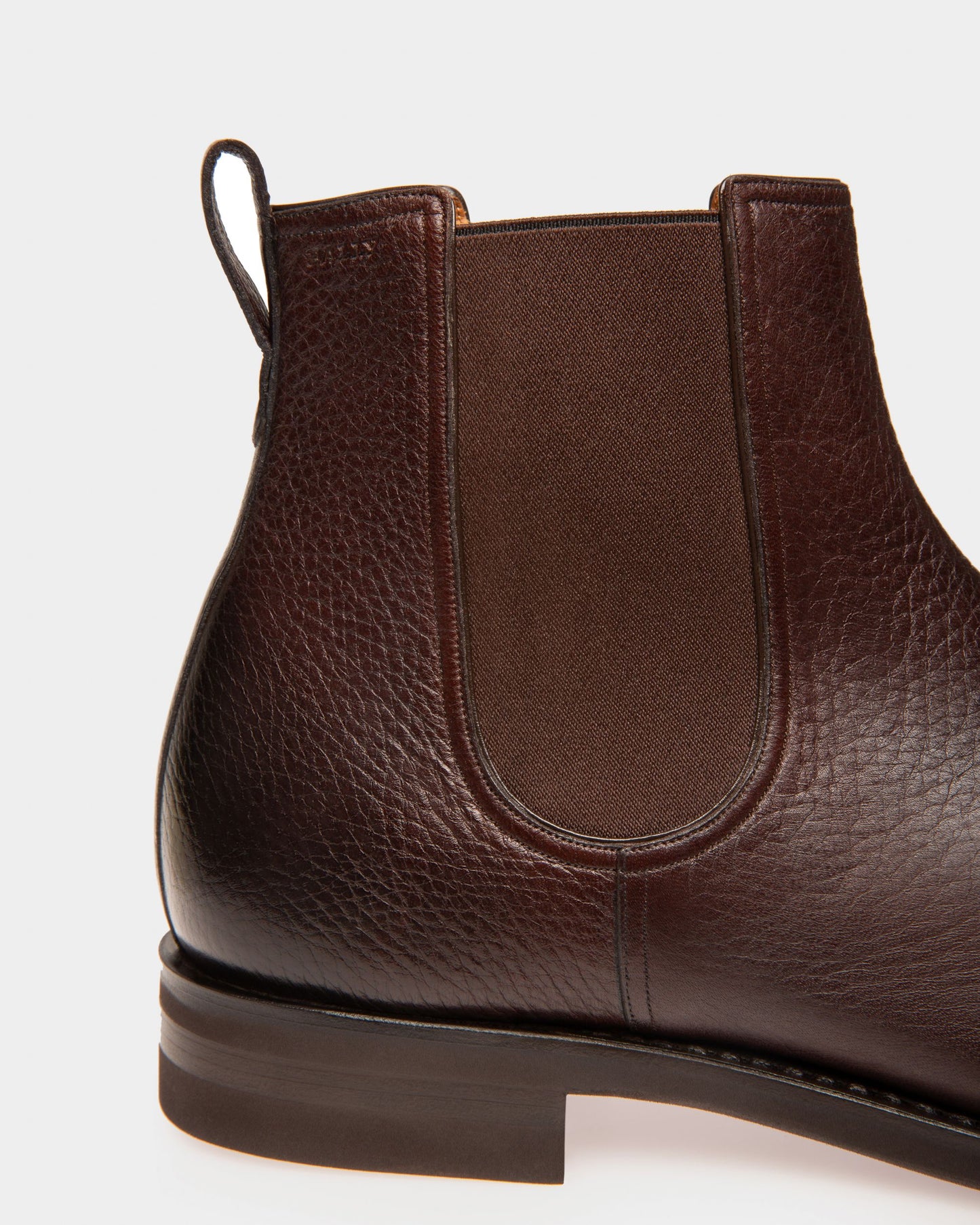 Scavone Men's Leather Boot In Brown