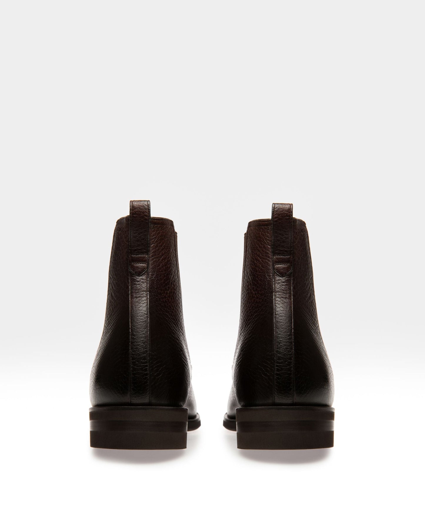 Scavone | Men's Boots | Coffee Leather | Bally | Still Life 3/4 Front