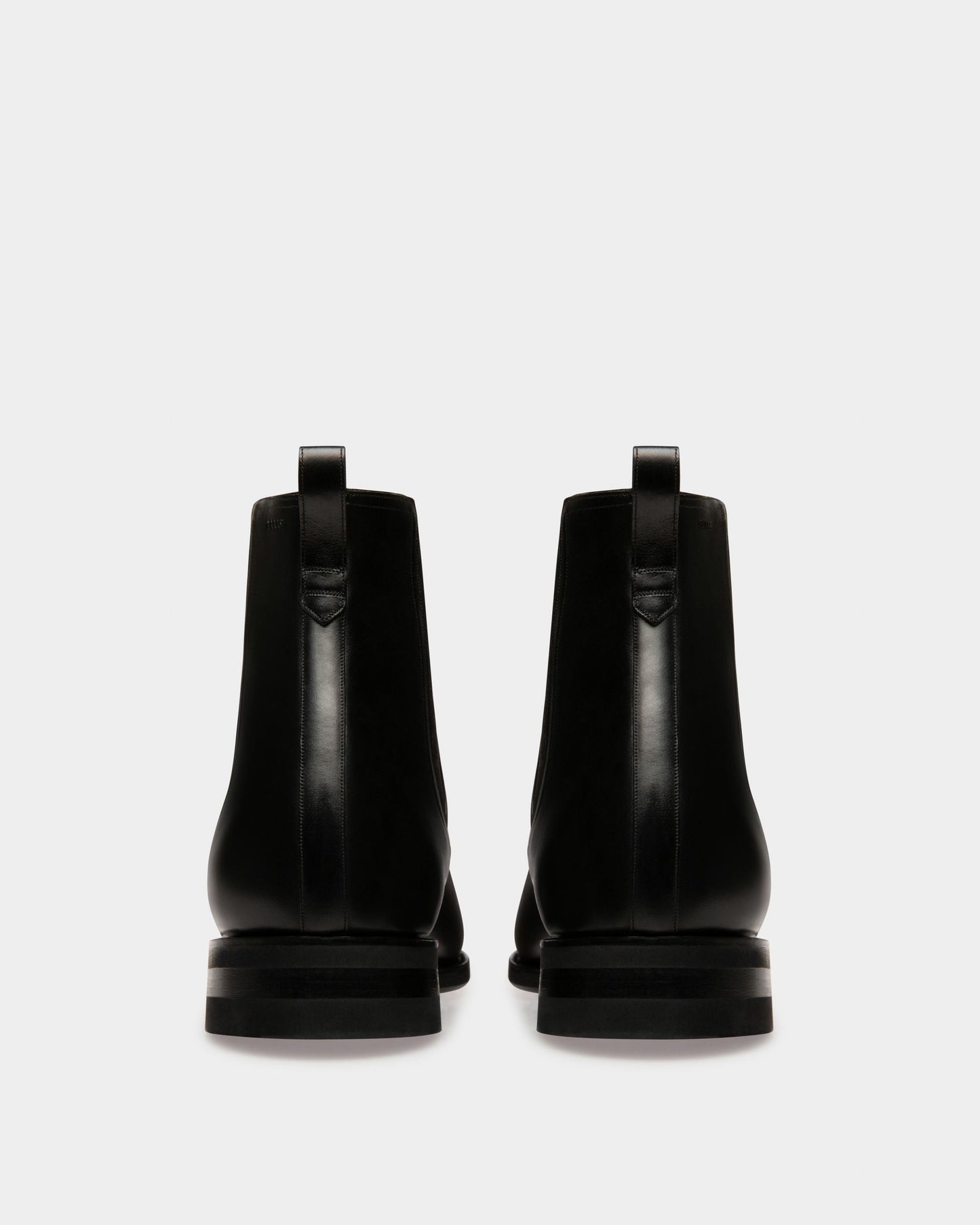 Scribe Novo Booties In Black Leather