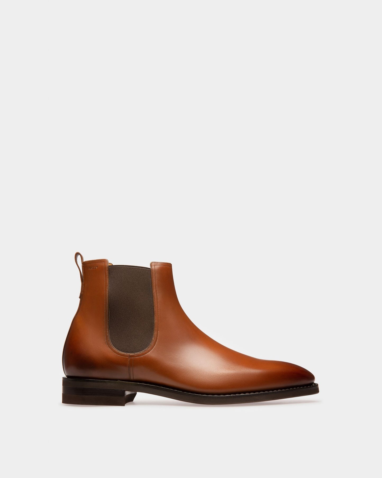 Scribe Novo Booties In Brown Leather
