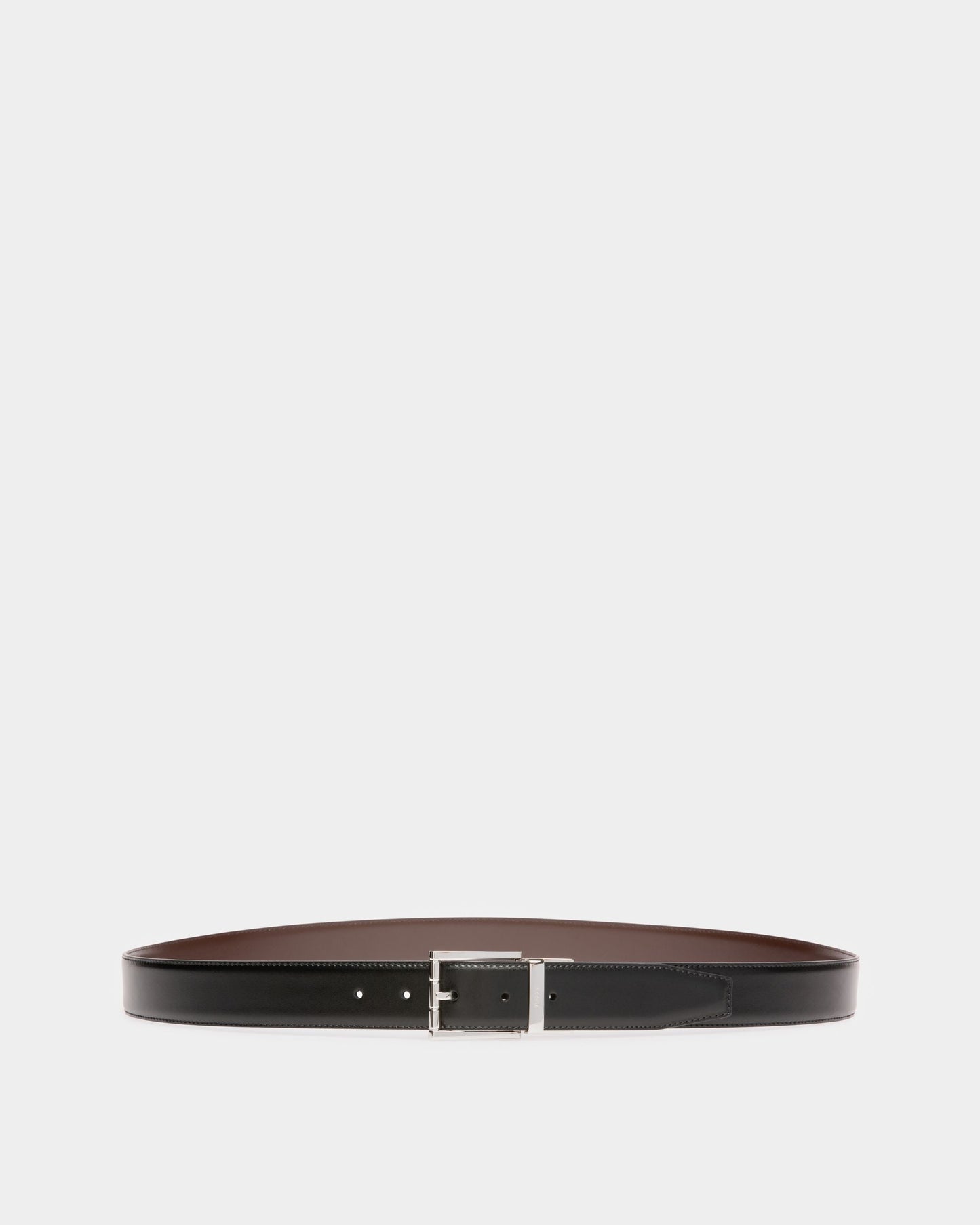Astor Leather 35mm Belt In Black & Brown