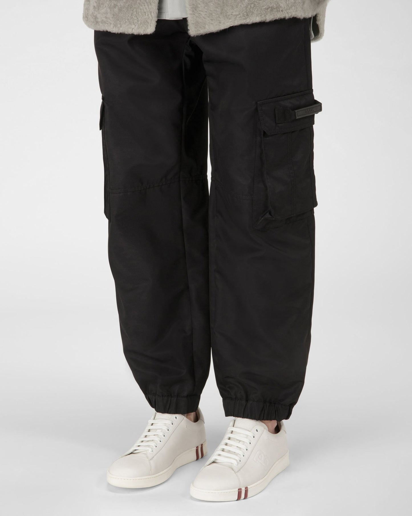 Asher Leather Sneakers In White