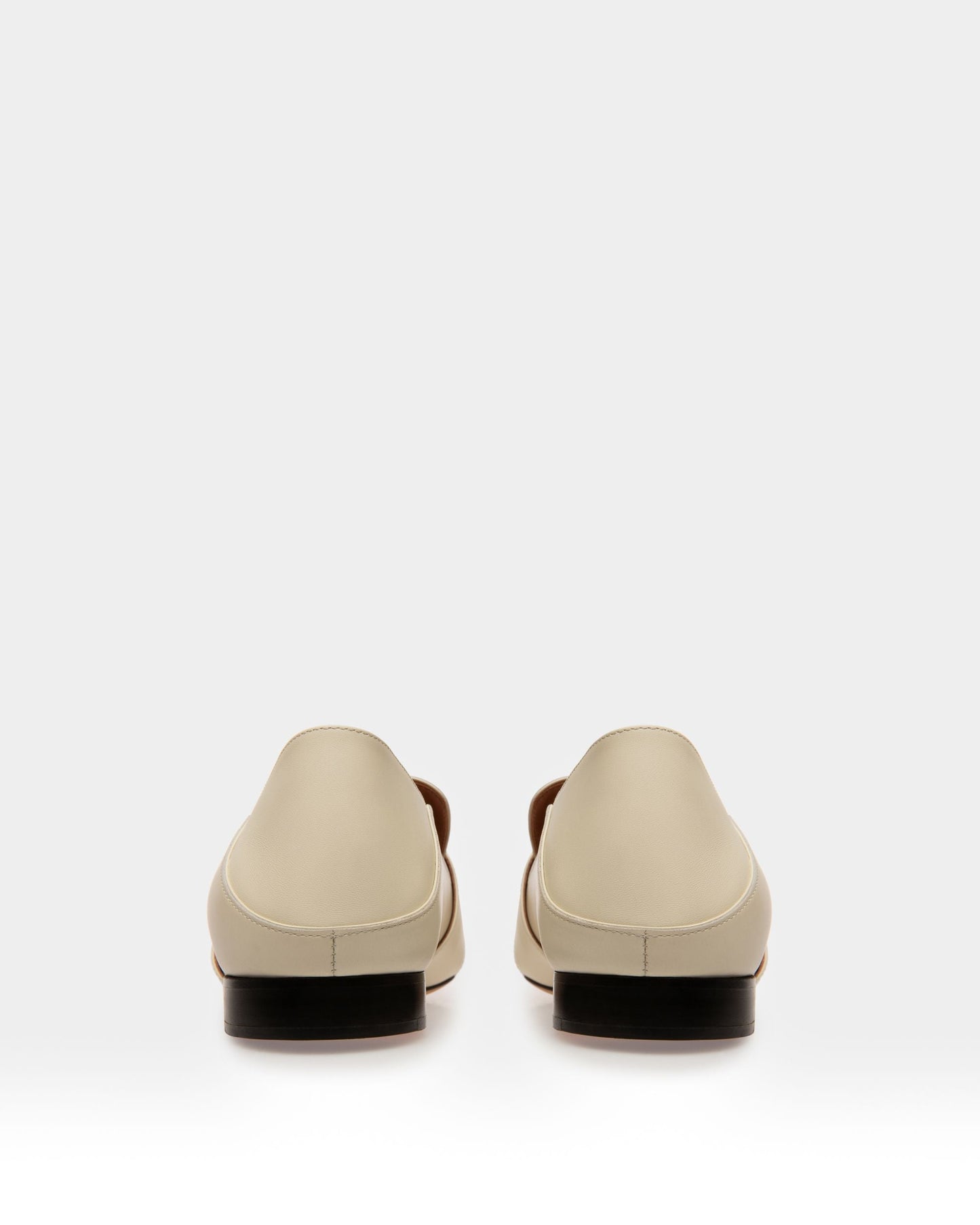Janelle Women's Calf Leather Slipper In Bone