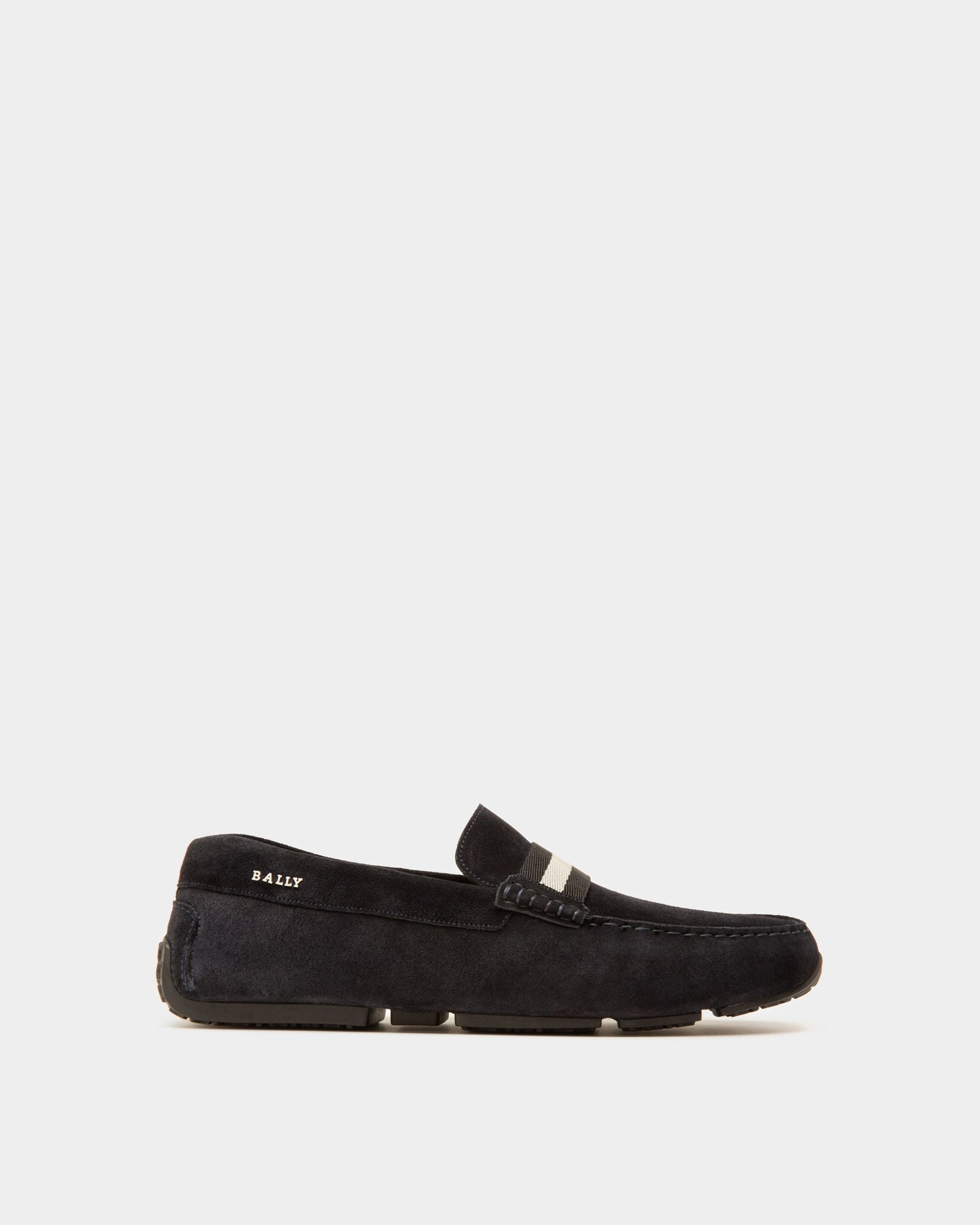 Pearce Leather Drivers In Navy