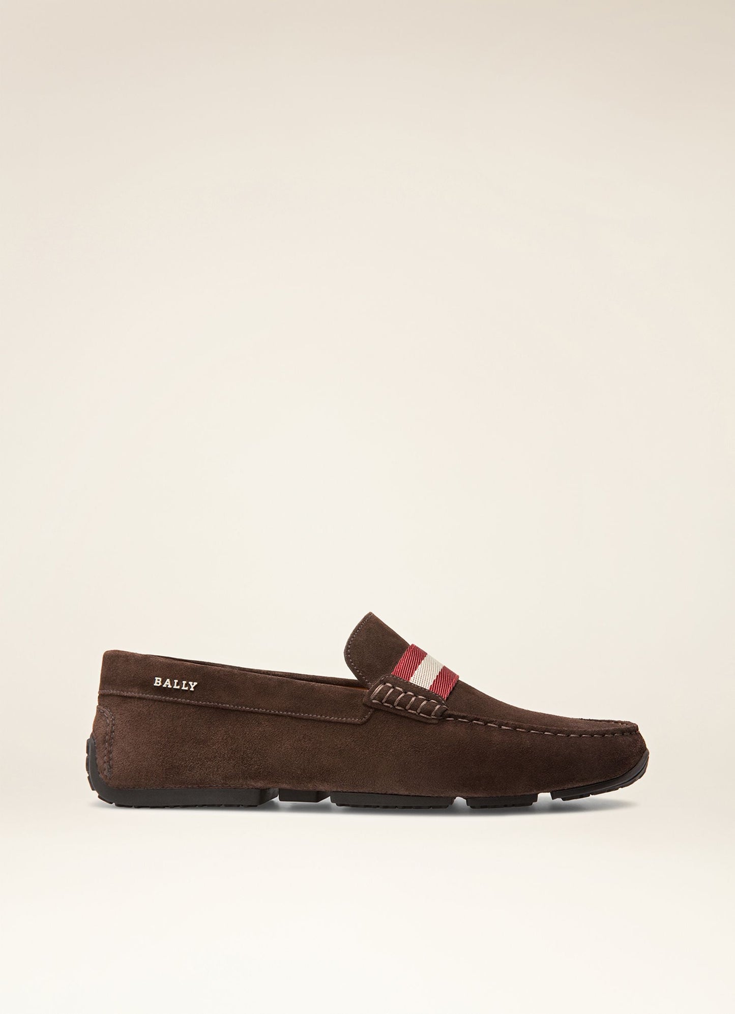 Pilot Driver in Brown Suede