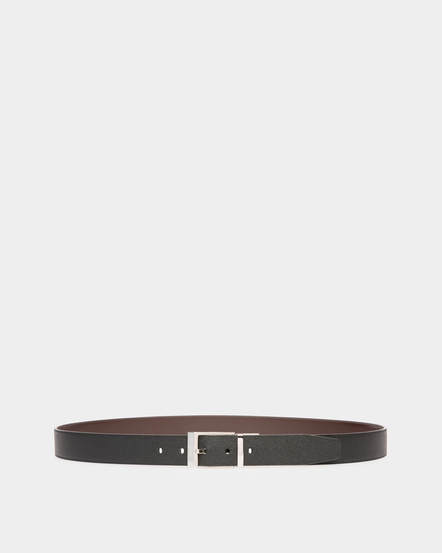 Shiff Leather 35mm Belt In Black