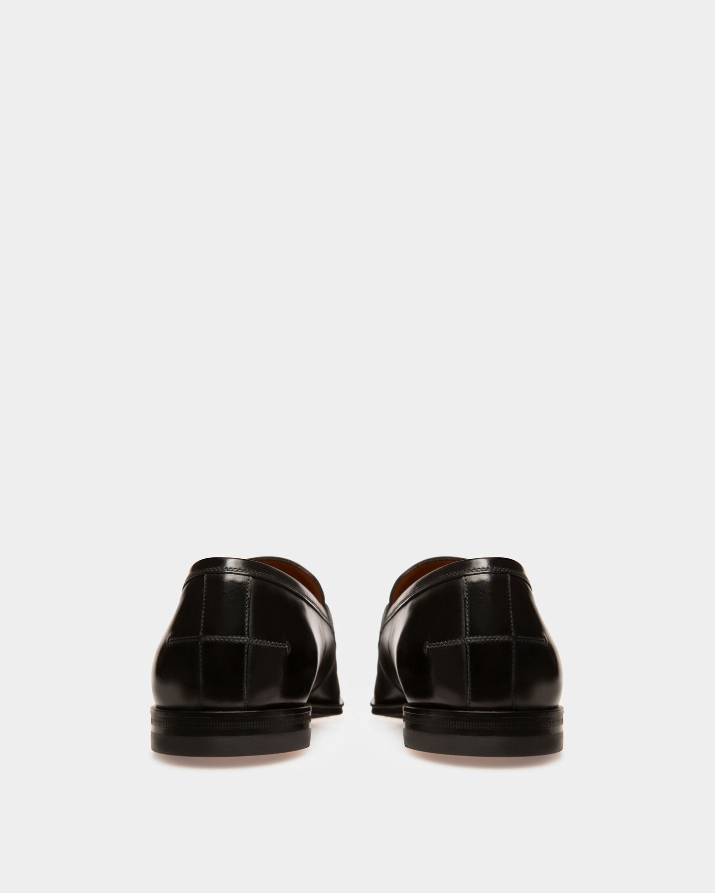 Webb Men's Calf Leather Penny Loafer In Black