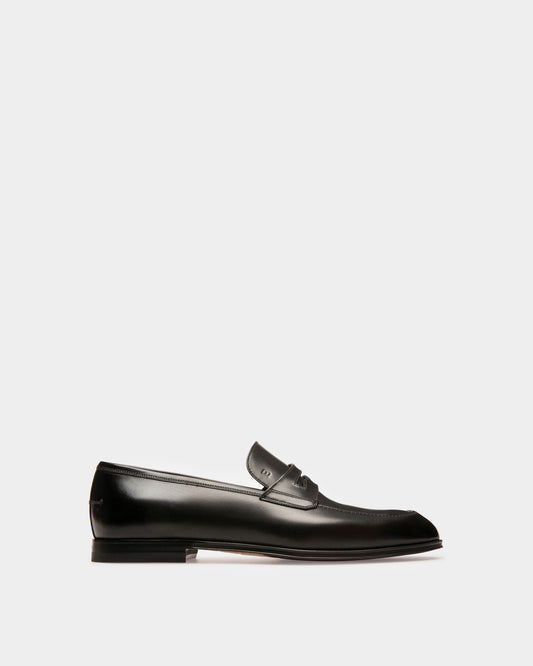 Webb Leather Loafers In Black