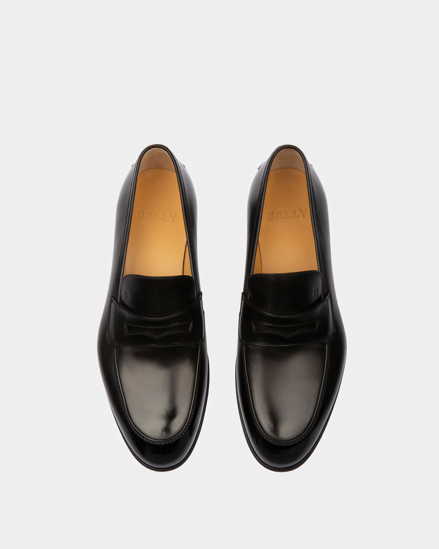 Webb Leather Loafers In Black