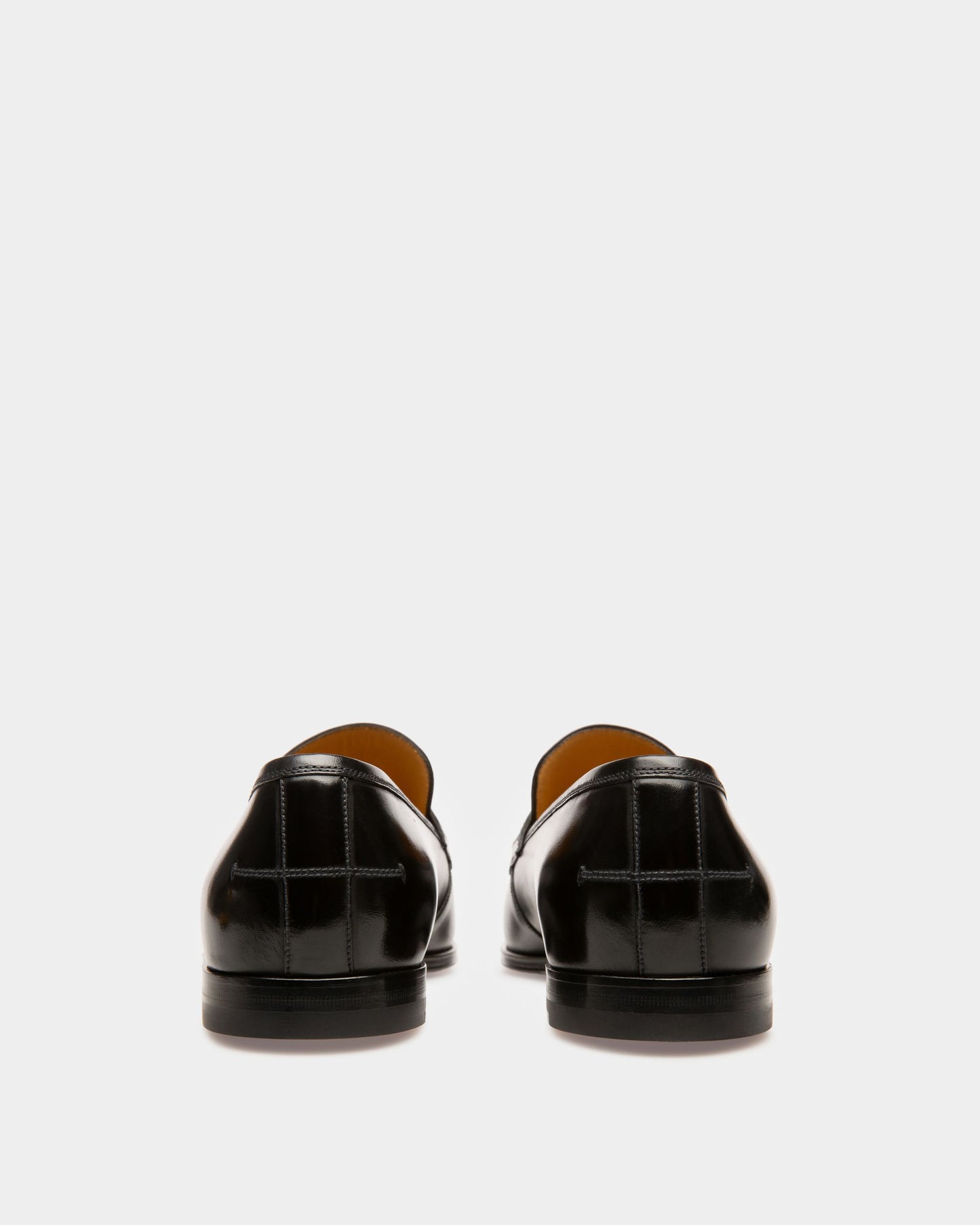 Webb Leather Loafers In Black