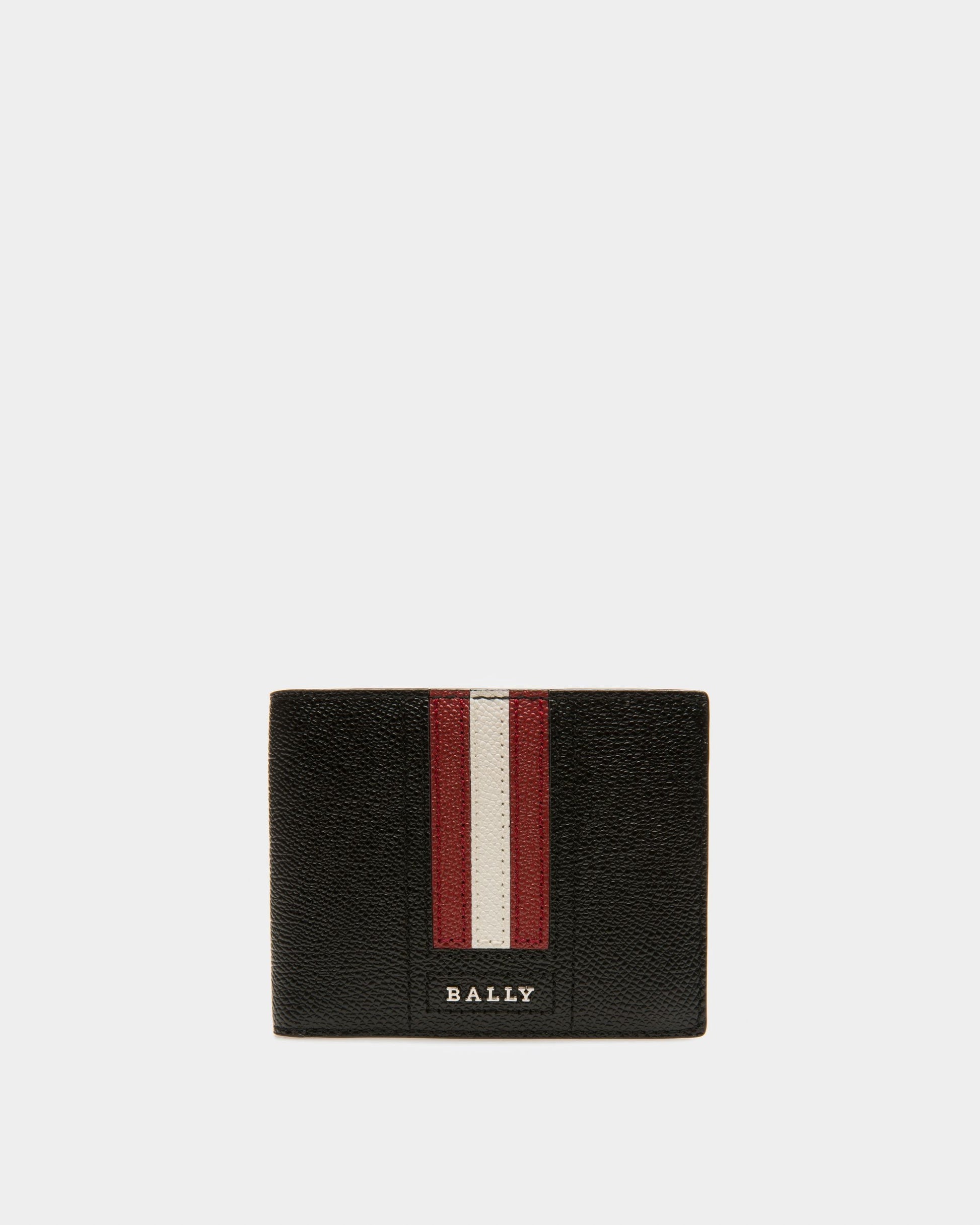 Trasai | Men's Wallet | Black Leather | Bally | Still Life Front