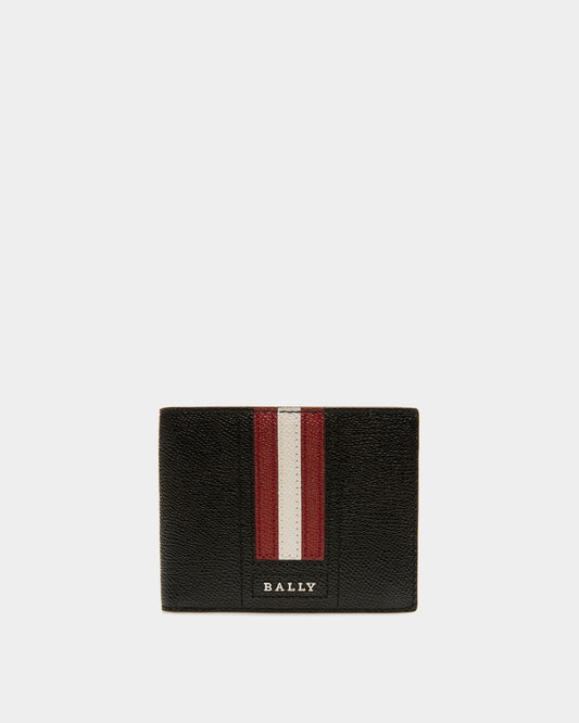 Trasai | Men's Wallet | Black Leather | Bally | Still Life Front