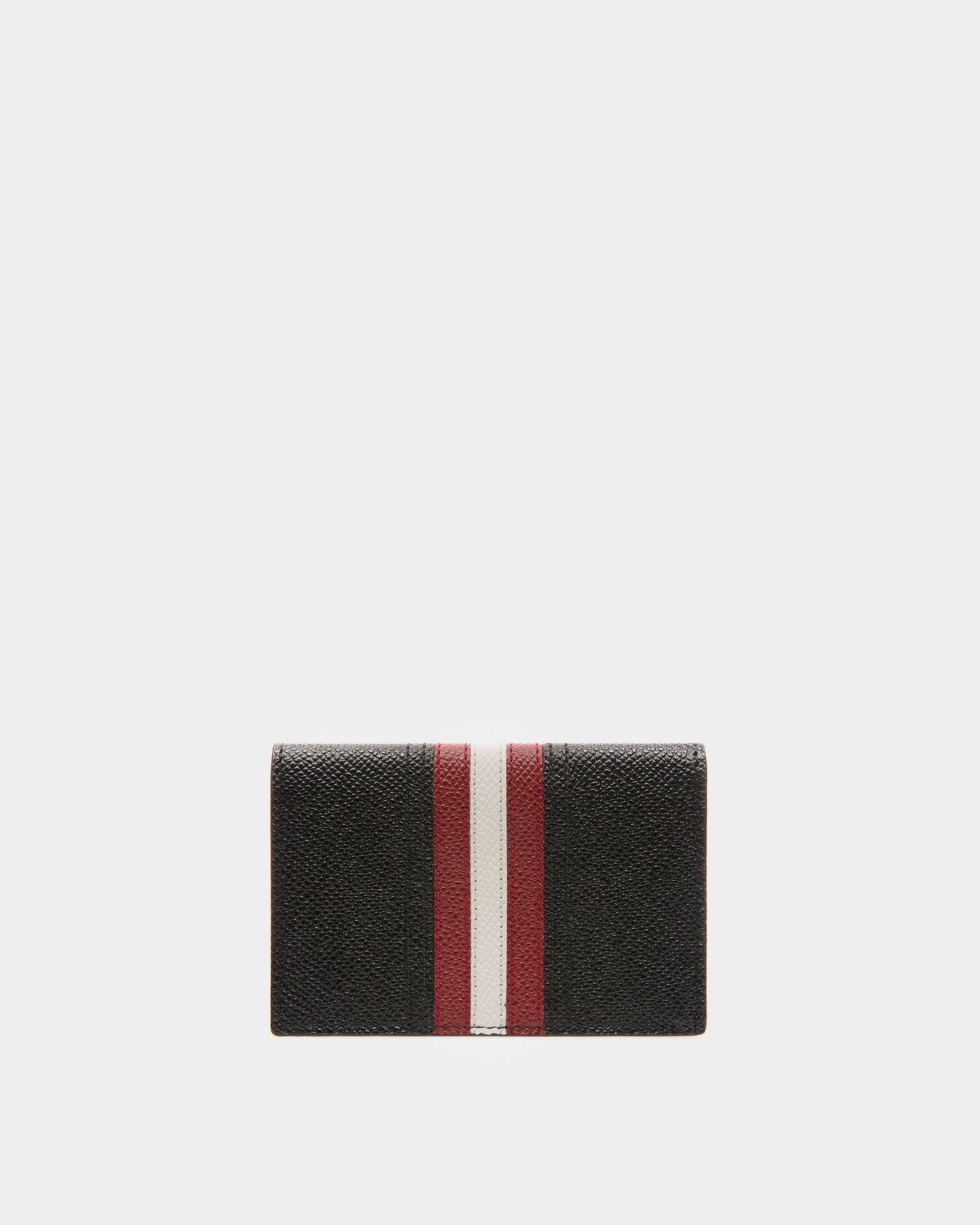 Tyke Leather Card Holder In Black