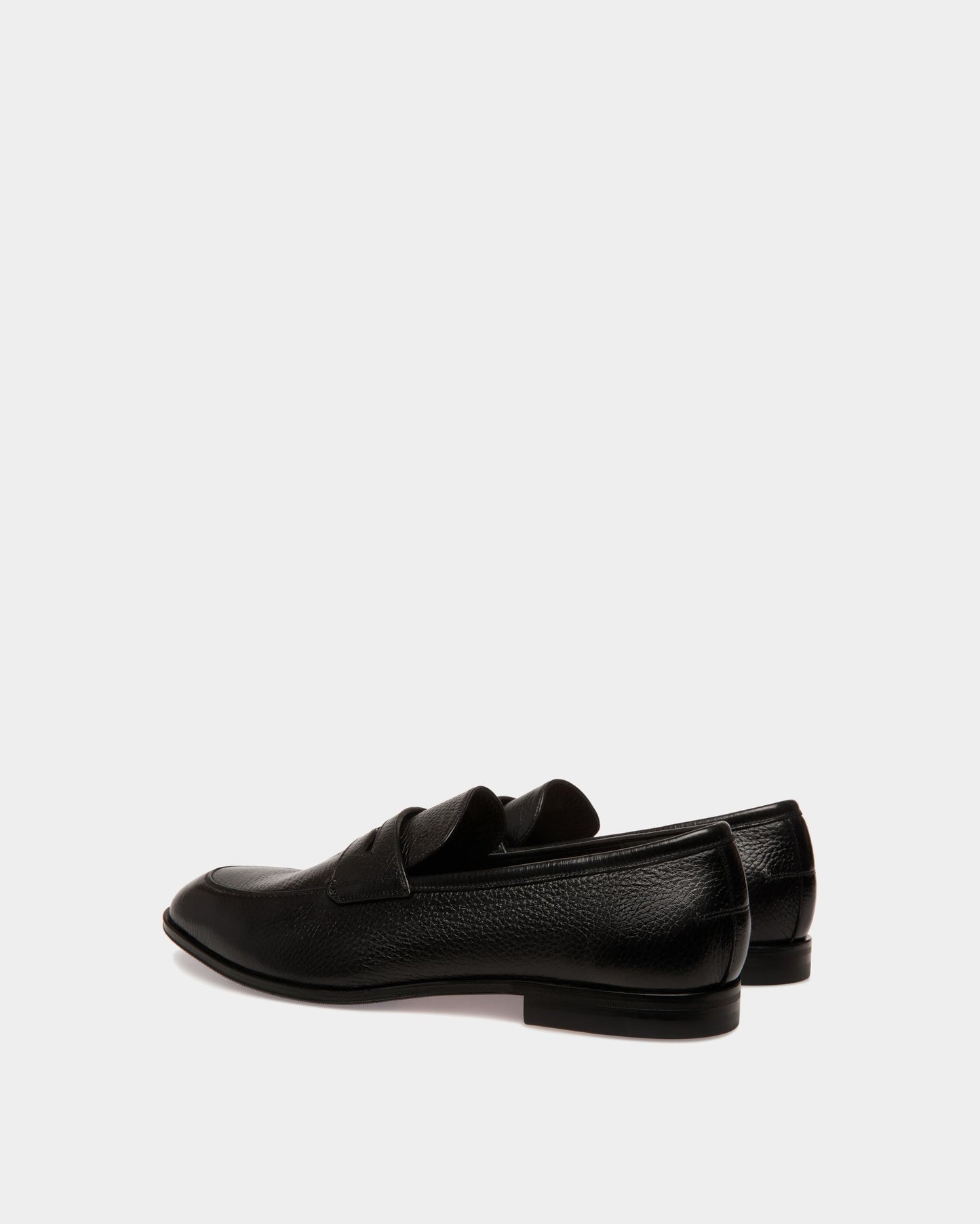 Webb Leather Loafers In Black