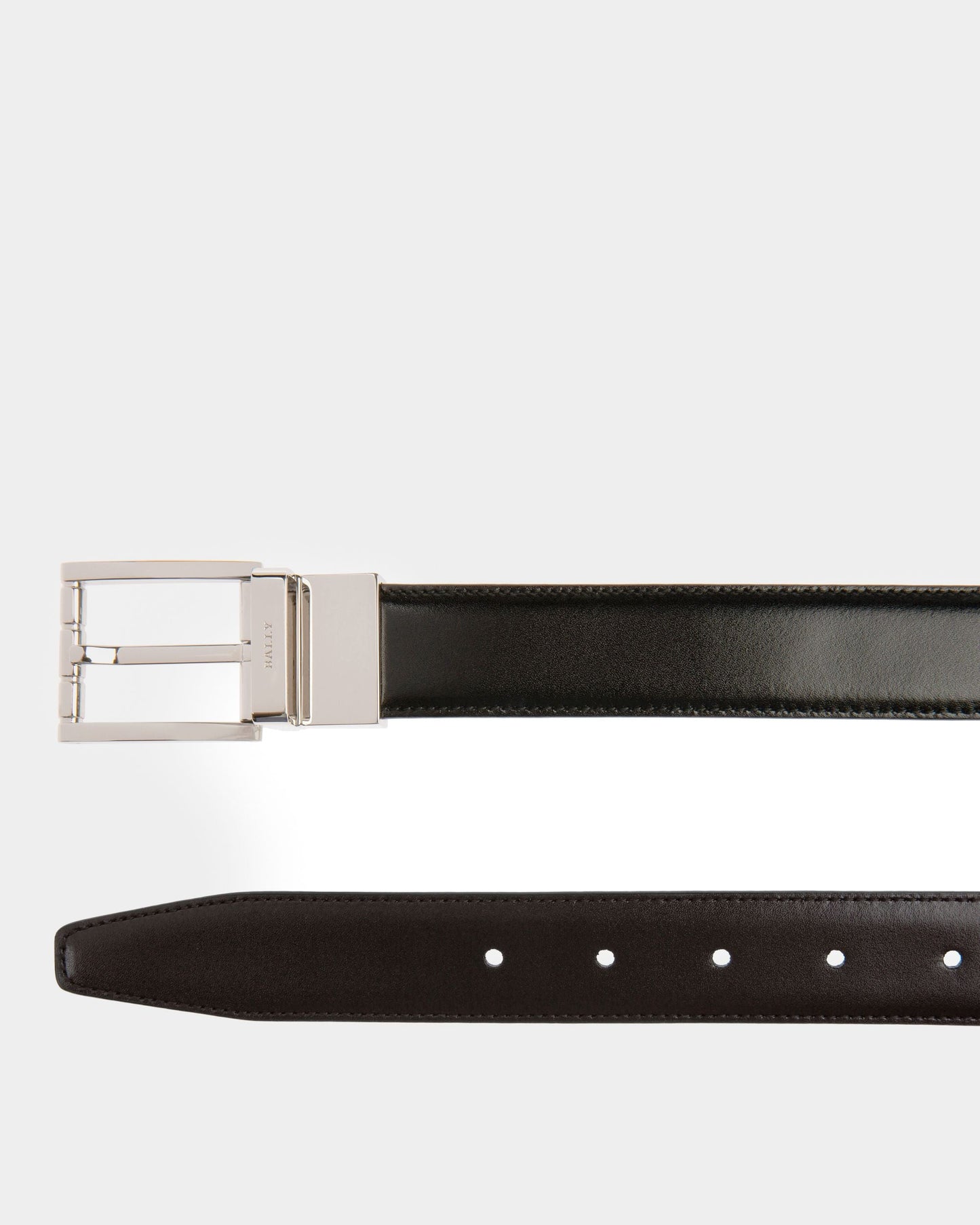 Astor Leather 30mm Belt In Black