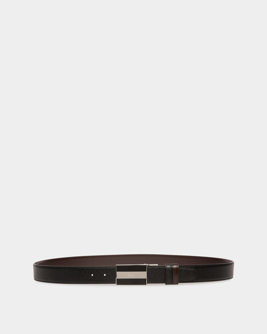 Bogart Leather 35mm Belt In Black & Brown