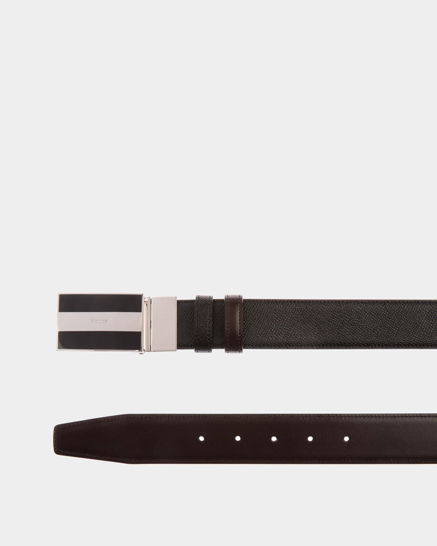 Bogart Leather 35mm Belt In Black & Brown
