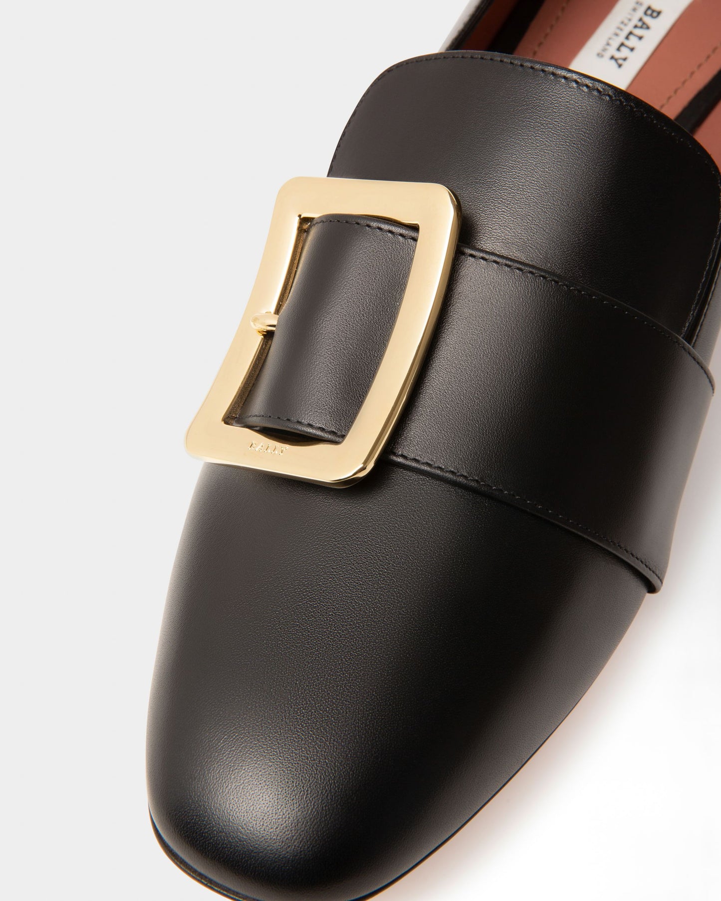 Janelle Women's Calf Leather Pump With 40Mm Heel In Black