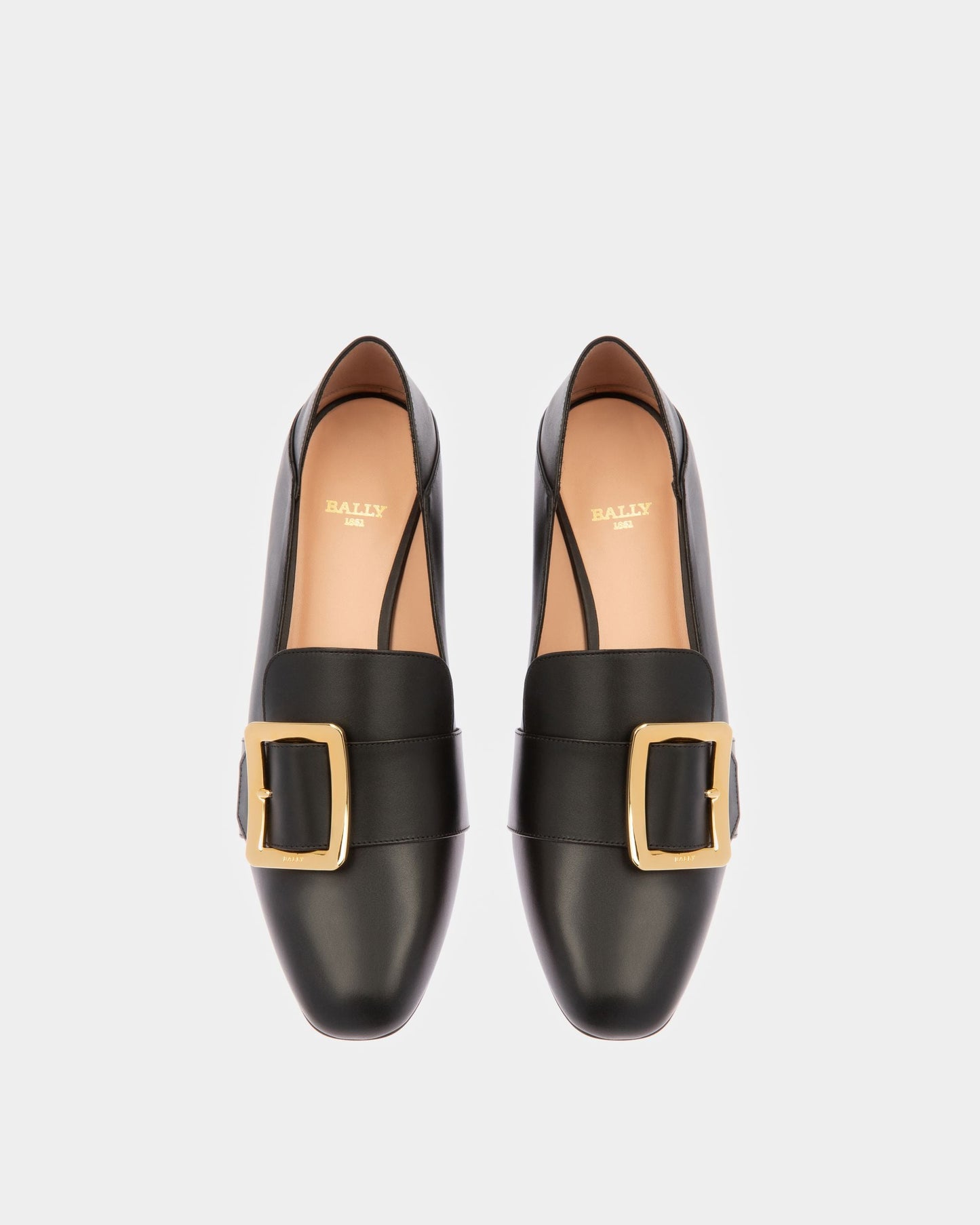 Janelle Women's Calf Leather Pump With 40Mm Heel In Black